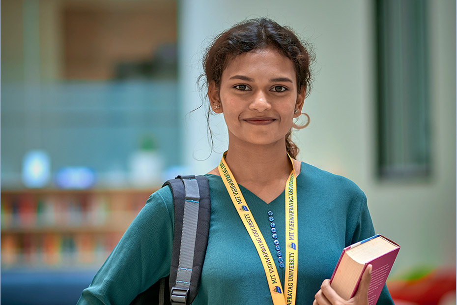 MITVPU student going to attend an interview